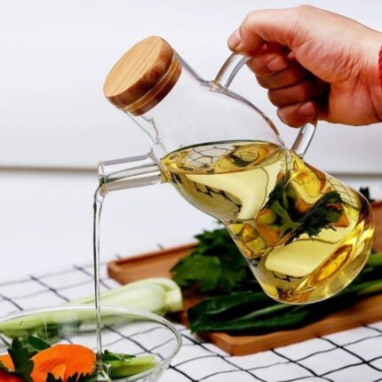 650ml Creative Glass Oil Vinegar Jar