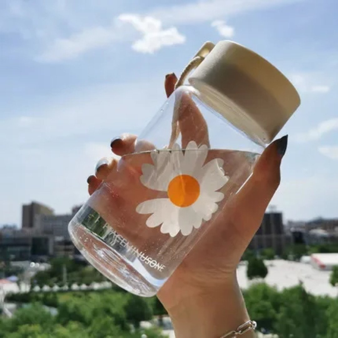 Cute Transparent Water Bottles