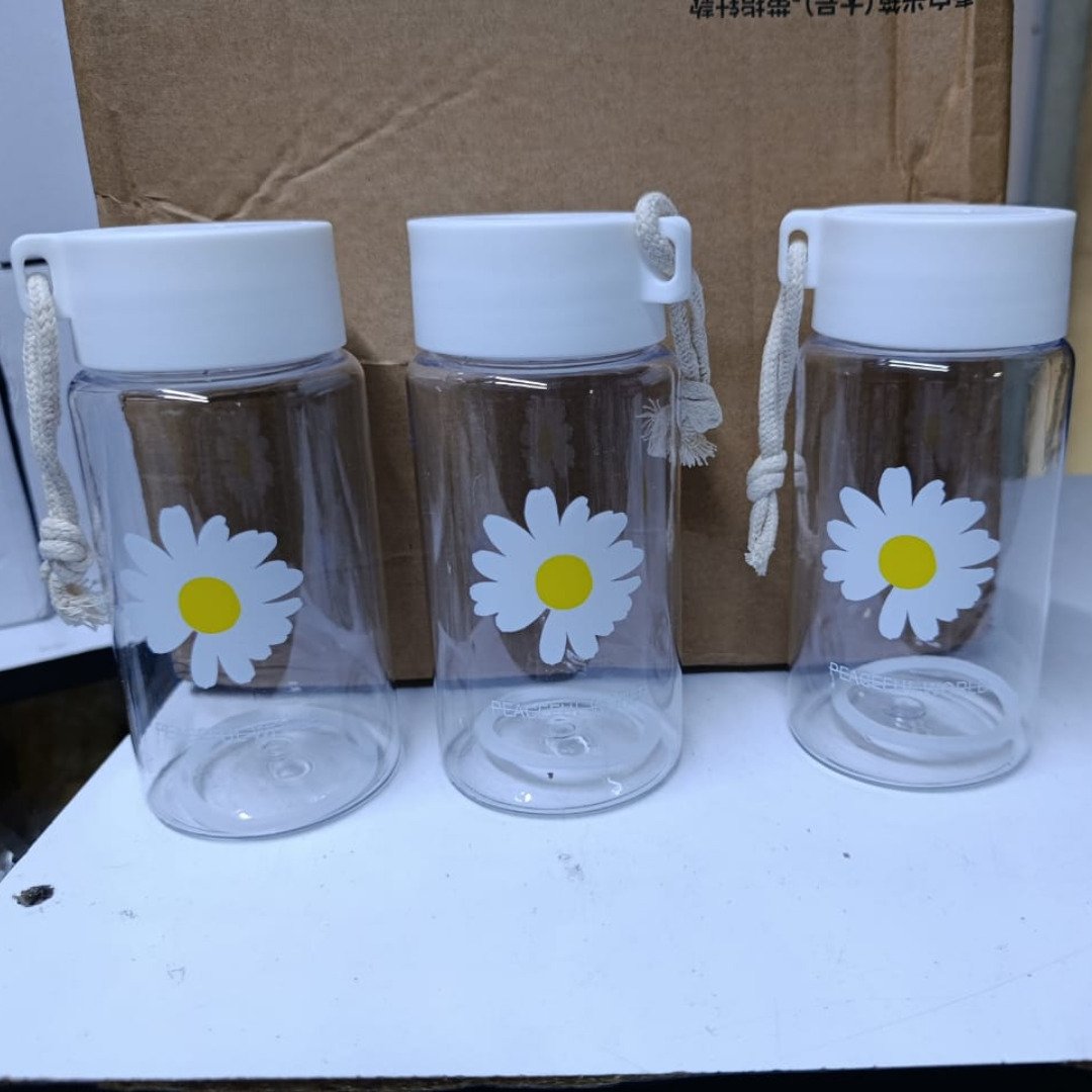 Cute Transparent Water Bottles