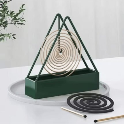 green Anti-Scald Mosquito Coil Holder
