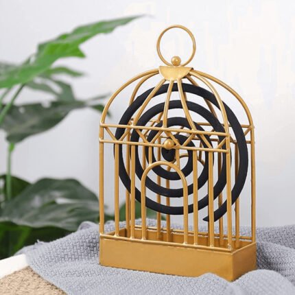 Birdcage Shaped Mosquito Coil Holder