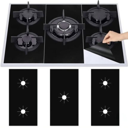 5-Hole Gas Stove Protective Cover Set