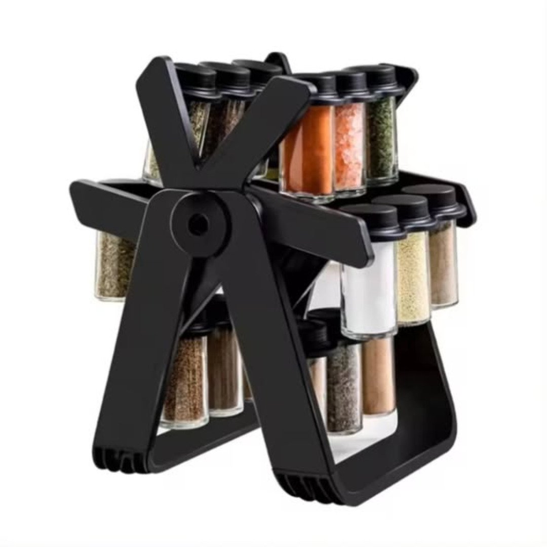 Windmill 18 Jar Rotating Spice Rack