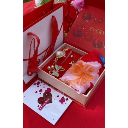 Valentines Ladies Gift Set Scarf Edition