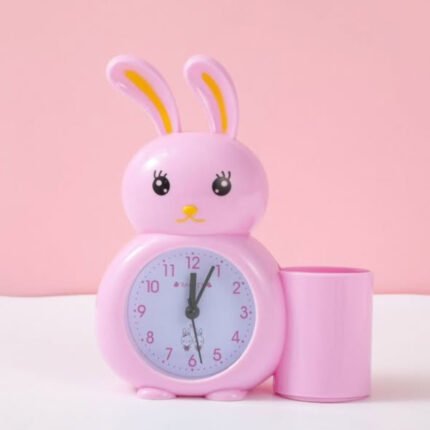 Cute rabbit alarm clock