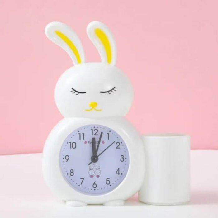 Cute Rabbit Alarm Clock - Luvly Household Collections
