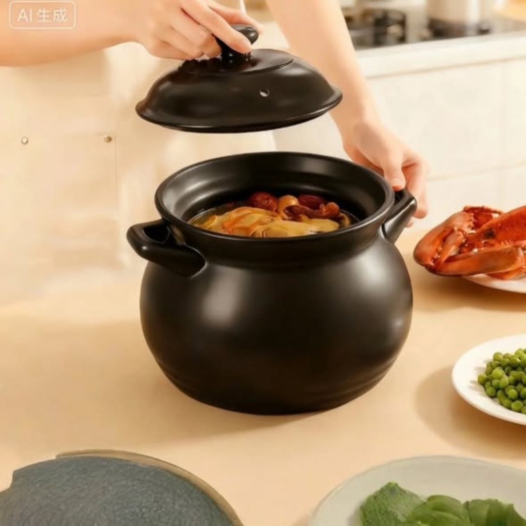 Porcelain Cooking Pot