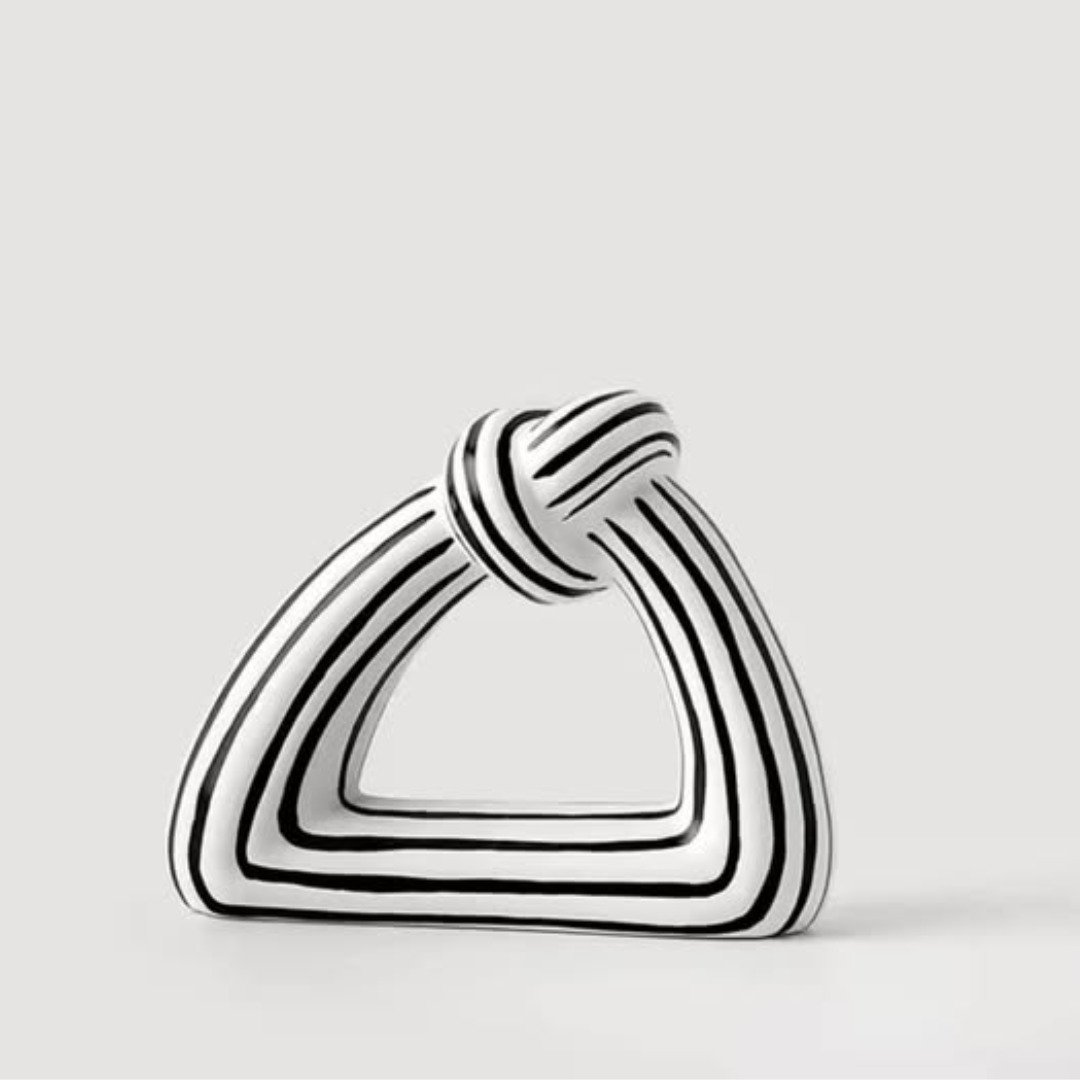 Creative Black and White Stripes Abstract Home Decoration