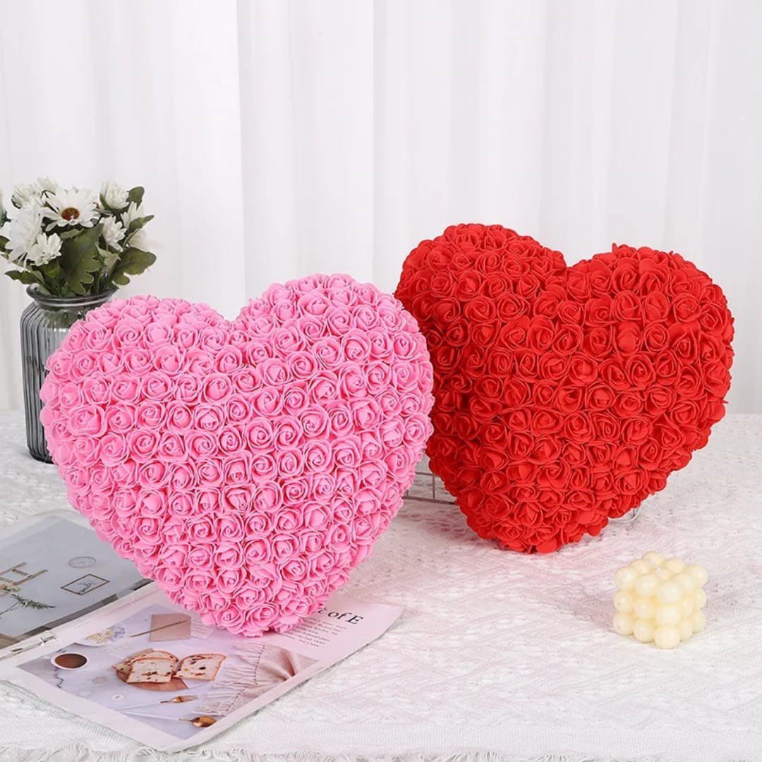 Heart Roses Artificial Flowers