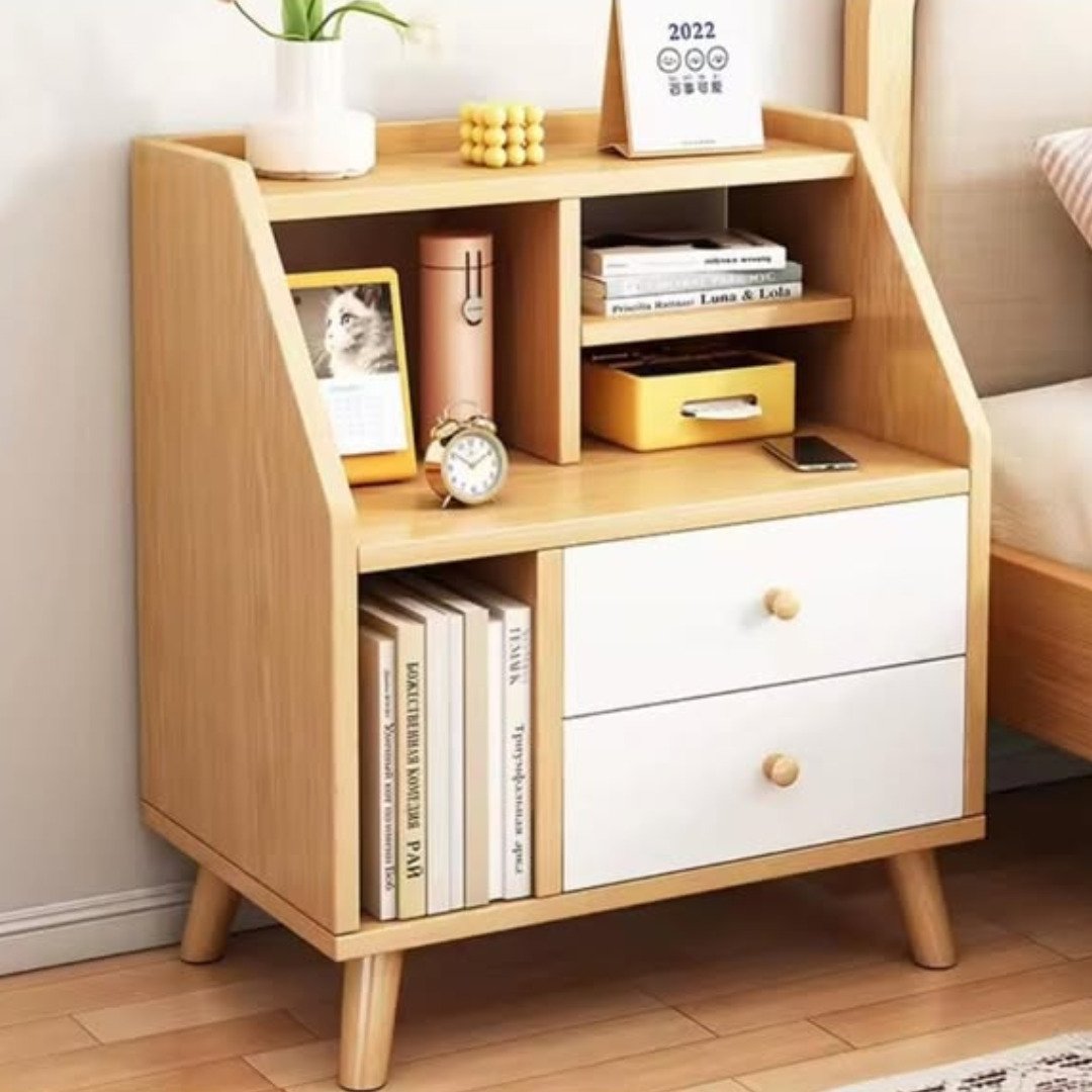 Storage Nordic Nightstand Table