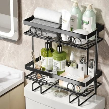 Metal Bathroom Storage Shelf