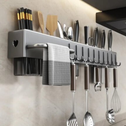 Carbon Steel Standing Utensil Holder