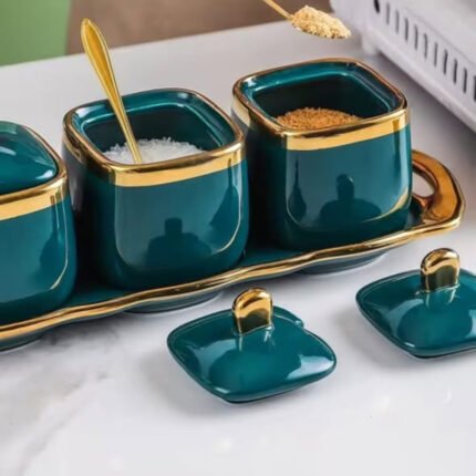 Ceramic Seasoning Jar Set