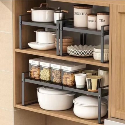 Expandable storage rack