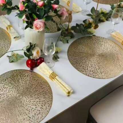 6Pcs Round table mats