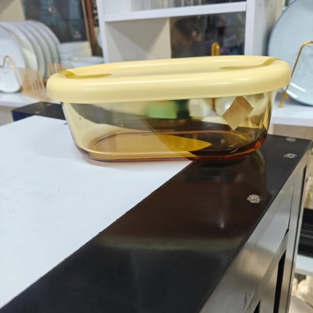 Single Partition - Borosilicate Glass food containers