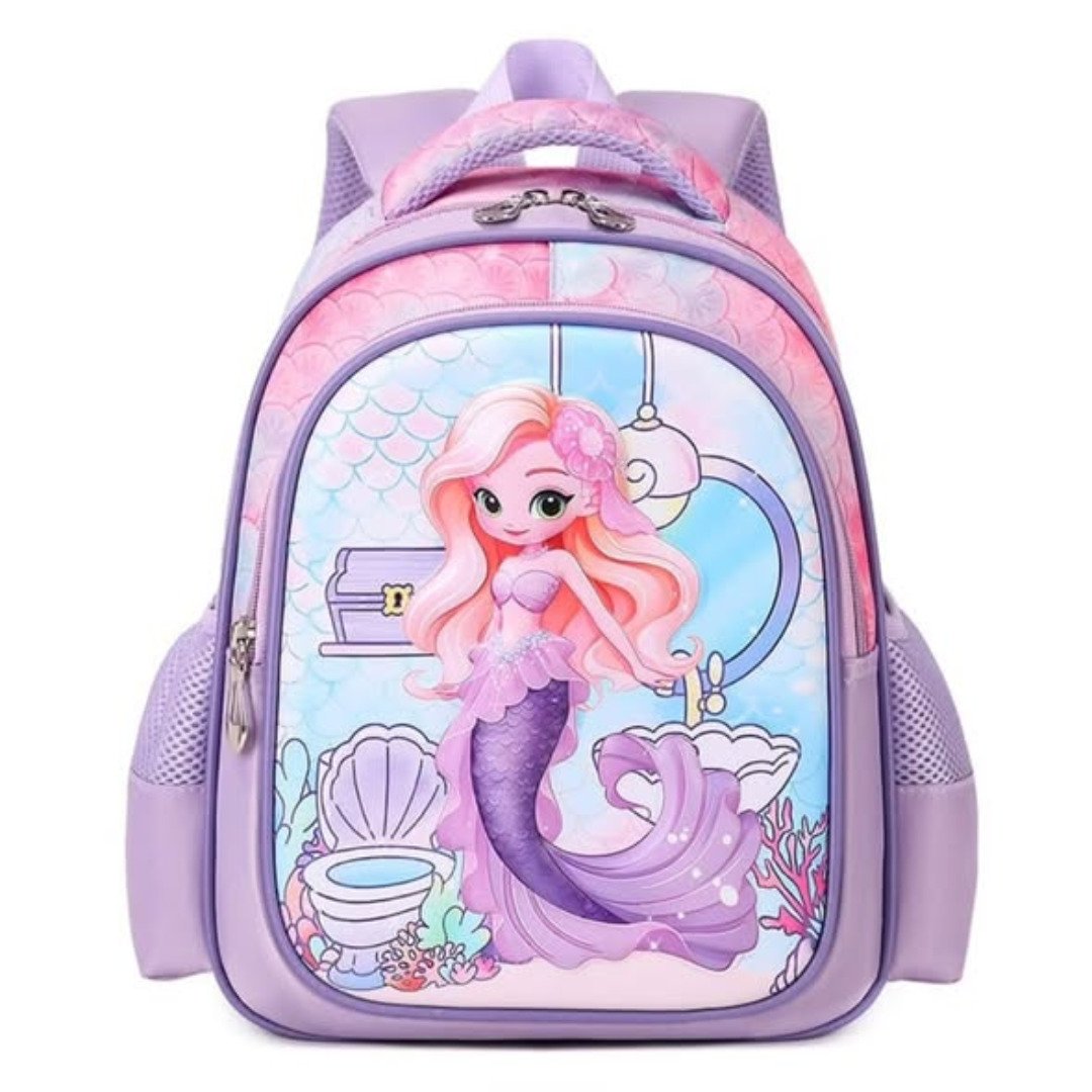 Kids cartoon themed school bags