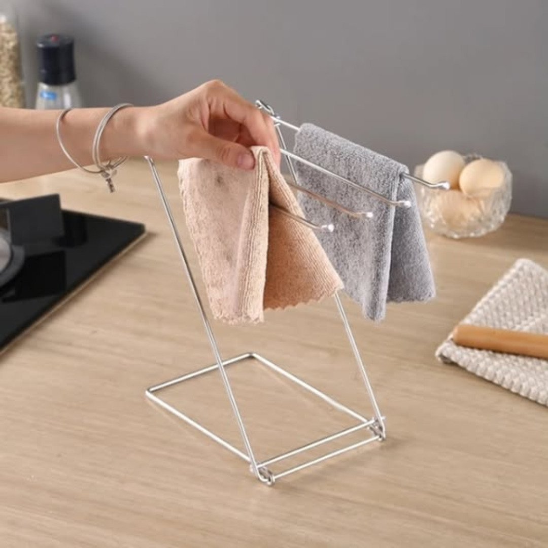 Stainless Steel Dish Cloth Rack