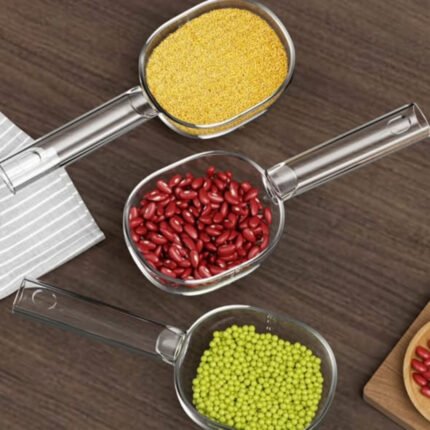 3 Pcs Acrylic scoop with a long handle