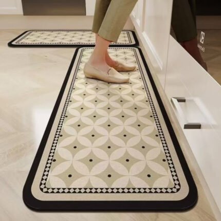 Rubber Bottom Anti-Slip Kitchen Mats