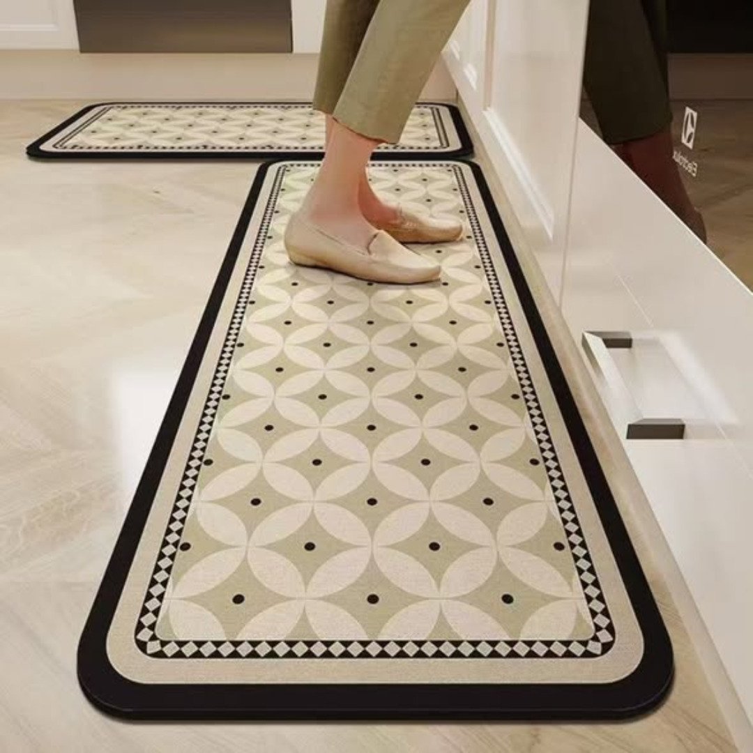 Rubber Bottom Anti-Slip Kitchen Mats