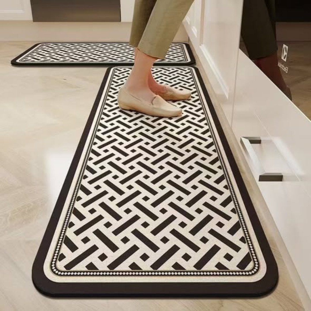 Rubber Bottom Anti-Slip Kitchen Mats