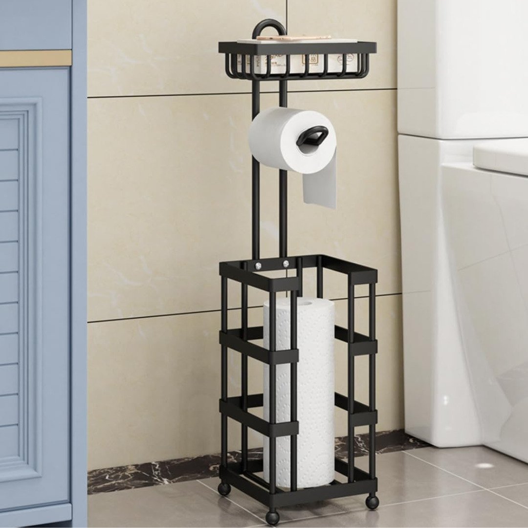 Heavy Duty Tissue Holder with Wipes/Phone Holder