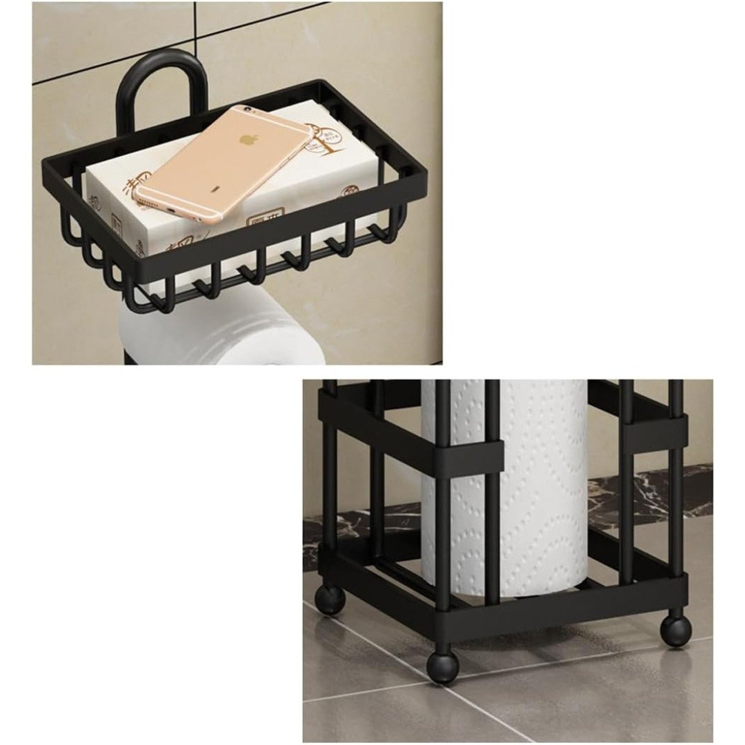 Heavy Duty Tissue Holder with Wipes/Phone Holder