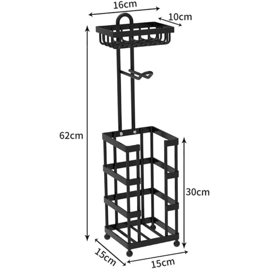 Heavy Duty Tissue Holder with Wipes/Phone Holder