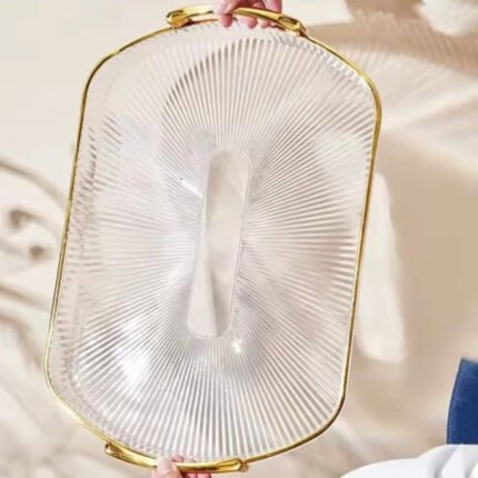 3 pcs Elegant Acrylic Fruit Tray Set