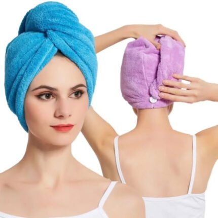 Microfiber hair towel