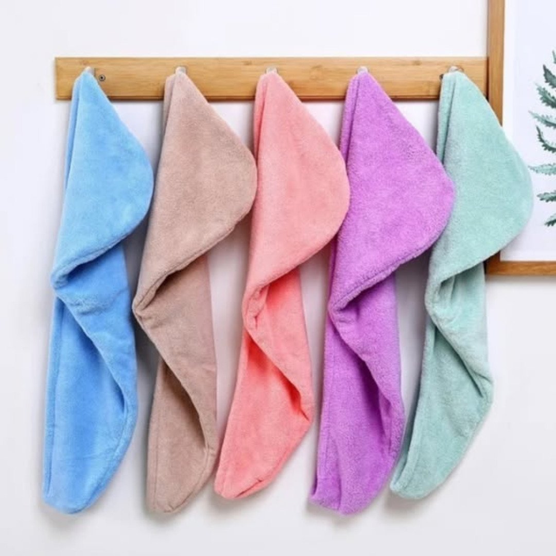 Microfiber hair towel