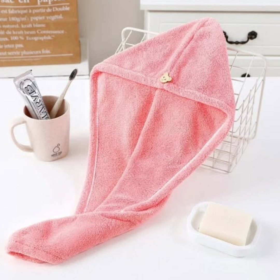 Microfiber hair towel