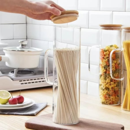 High Borosilicate Glass Sealed Jar