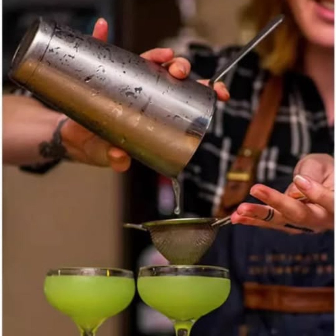 12pc Stainless Steel Tin on Tin Bar Cocktail set