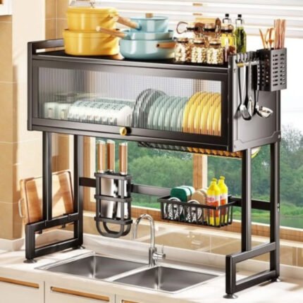 Single Over the Sink with Glass Acrylic Cover