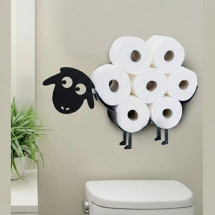 Toilet Paper Holder Metallic Finish