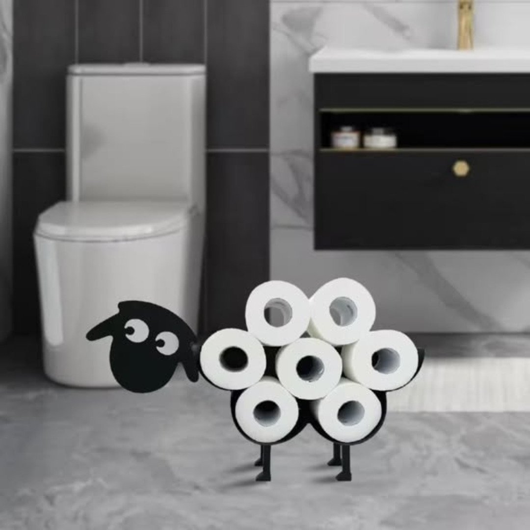 Toilet Paper Holder Metallic Finish