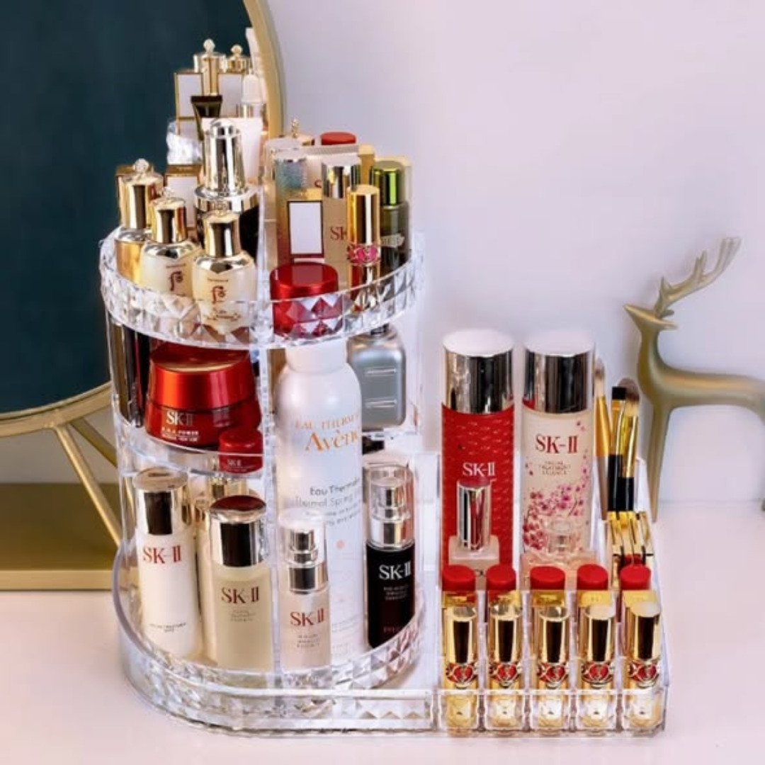 Rotating Cosmetic Organizer