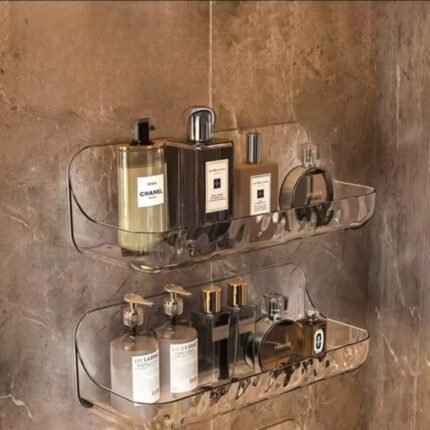 Acrylic Wall-Mounted Shelf