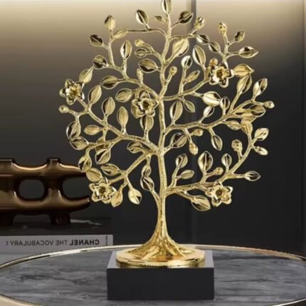 Gold Fortune Tree Decor