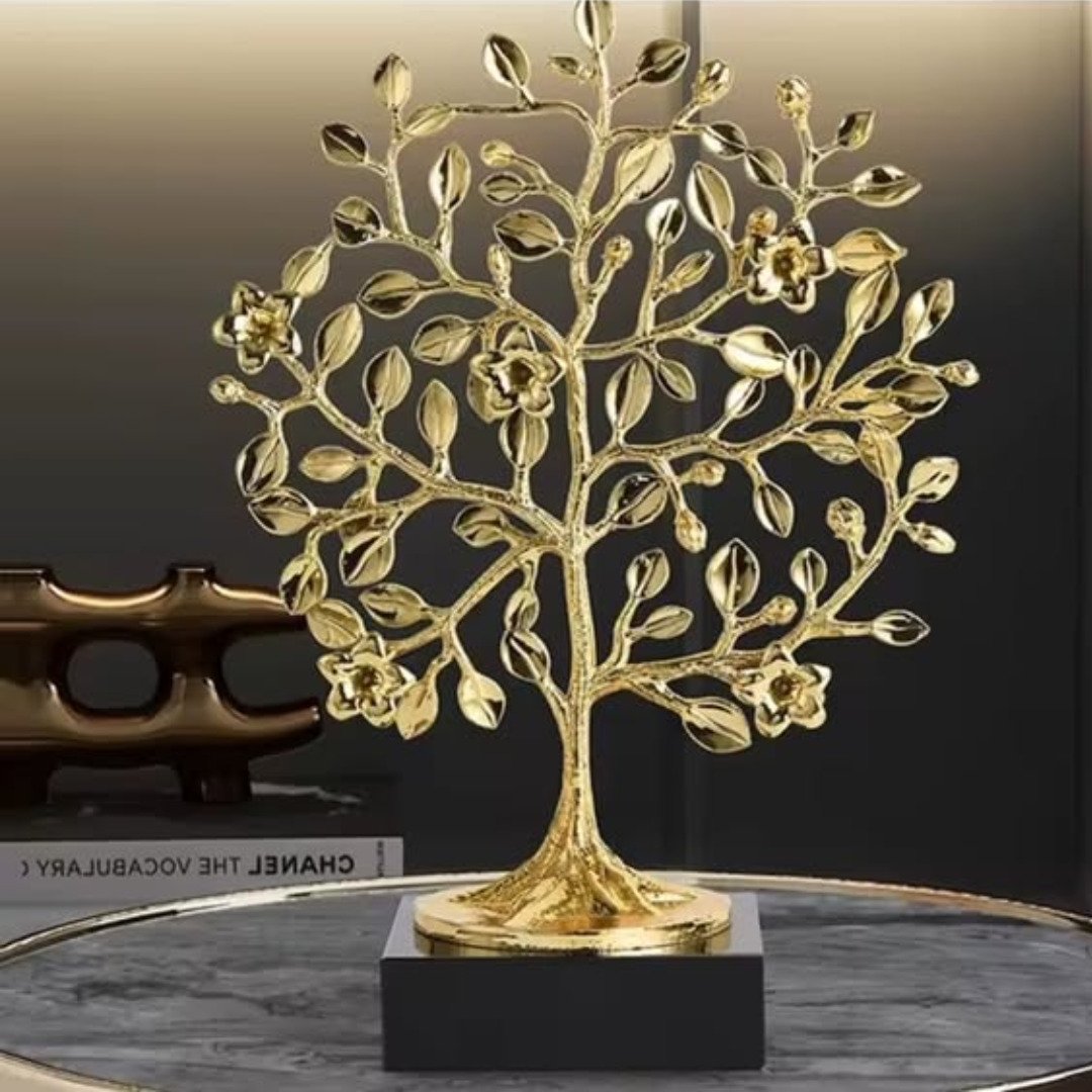 Gold Fortune Tree Decor