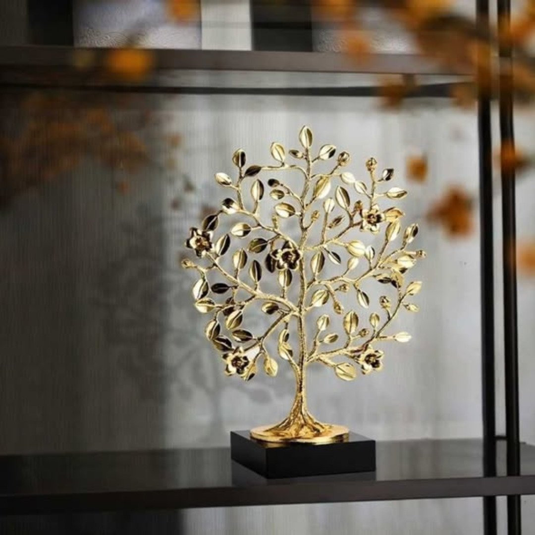 Gold Fortune Tree Decor