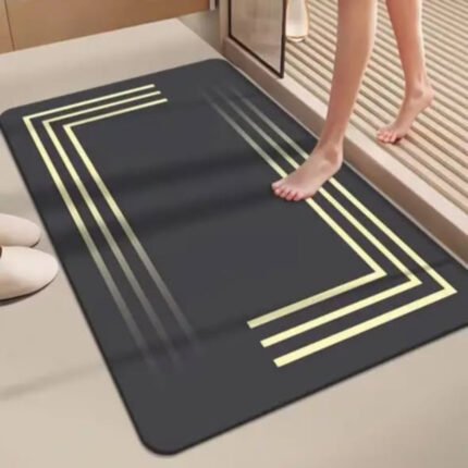 Diatom bathroom mats