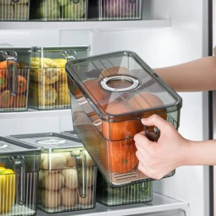 Acrylic fridge organizers
