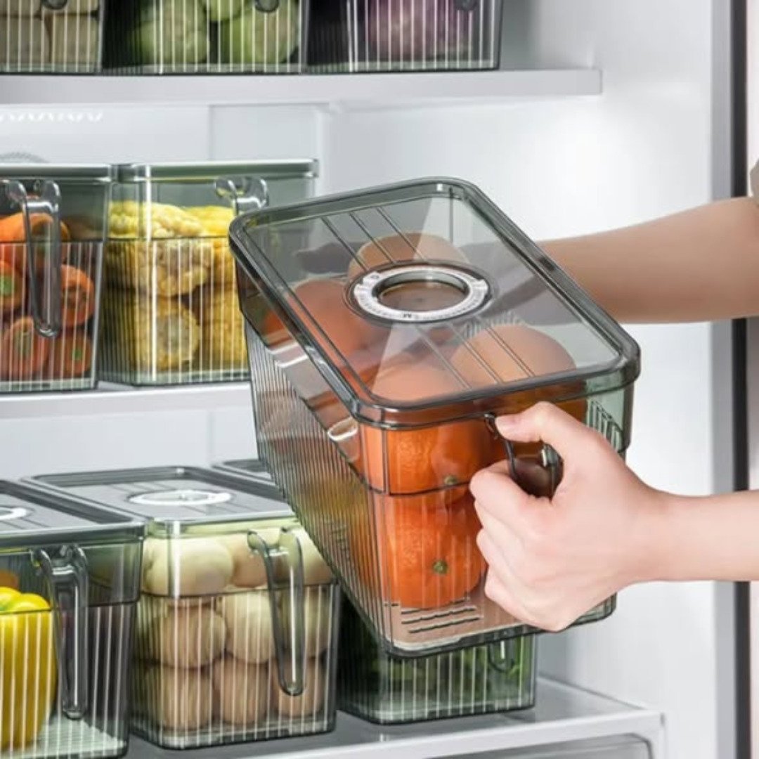 Acrylic fridge organizers