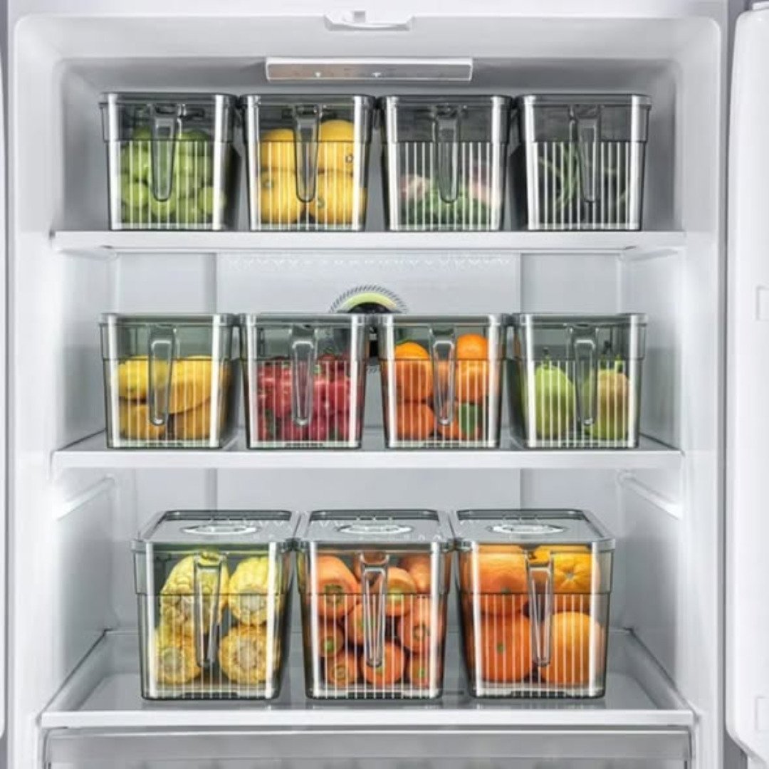 Acrylic fridge organizers