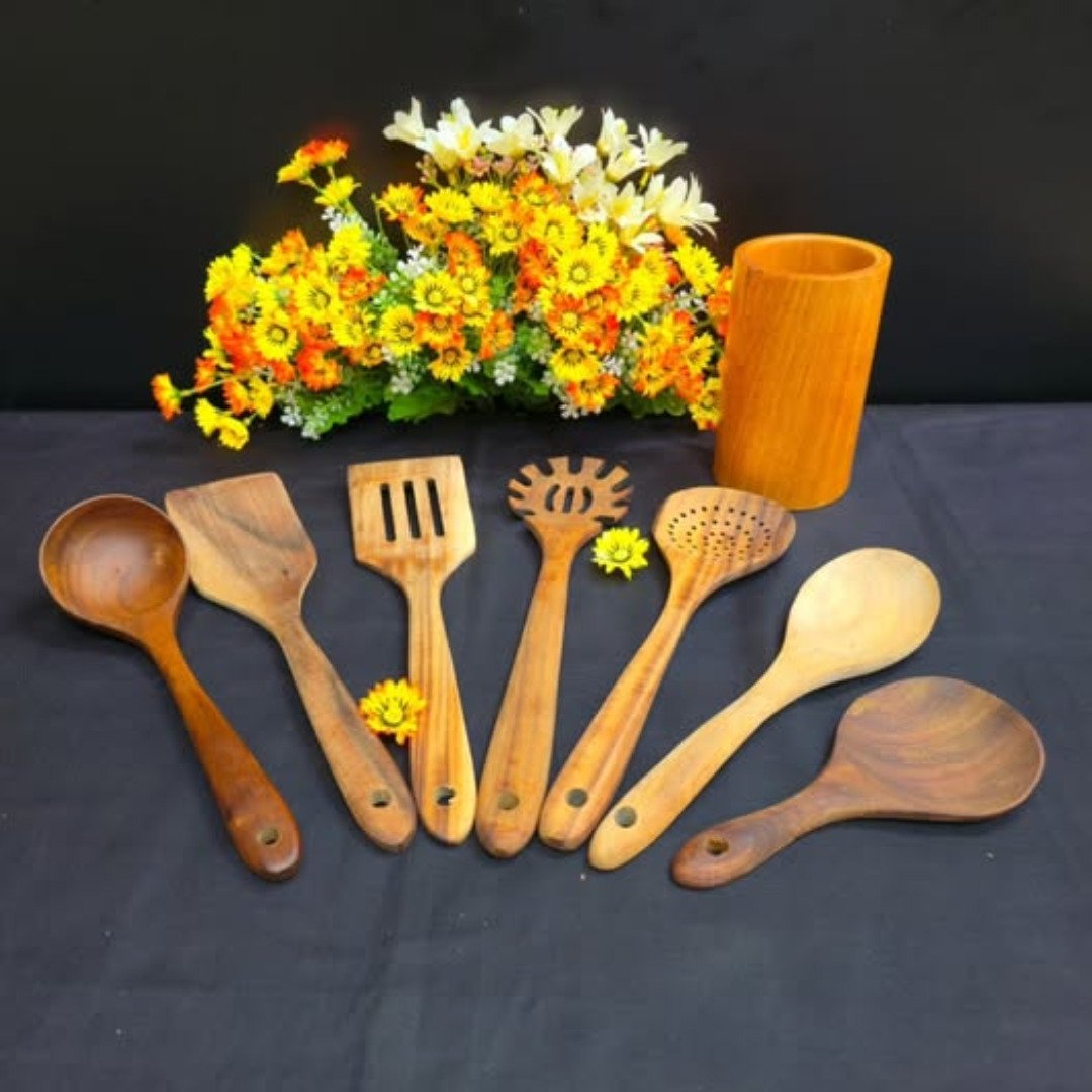 Bamboo Cooking Set