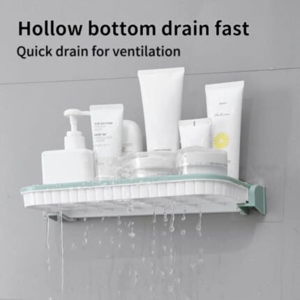 Punch Free Foldable Bathroom Organizer