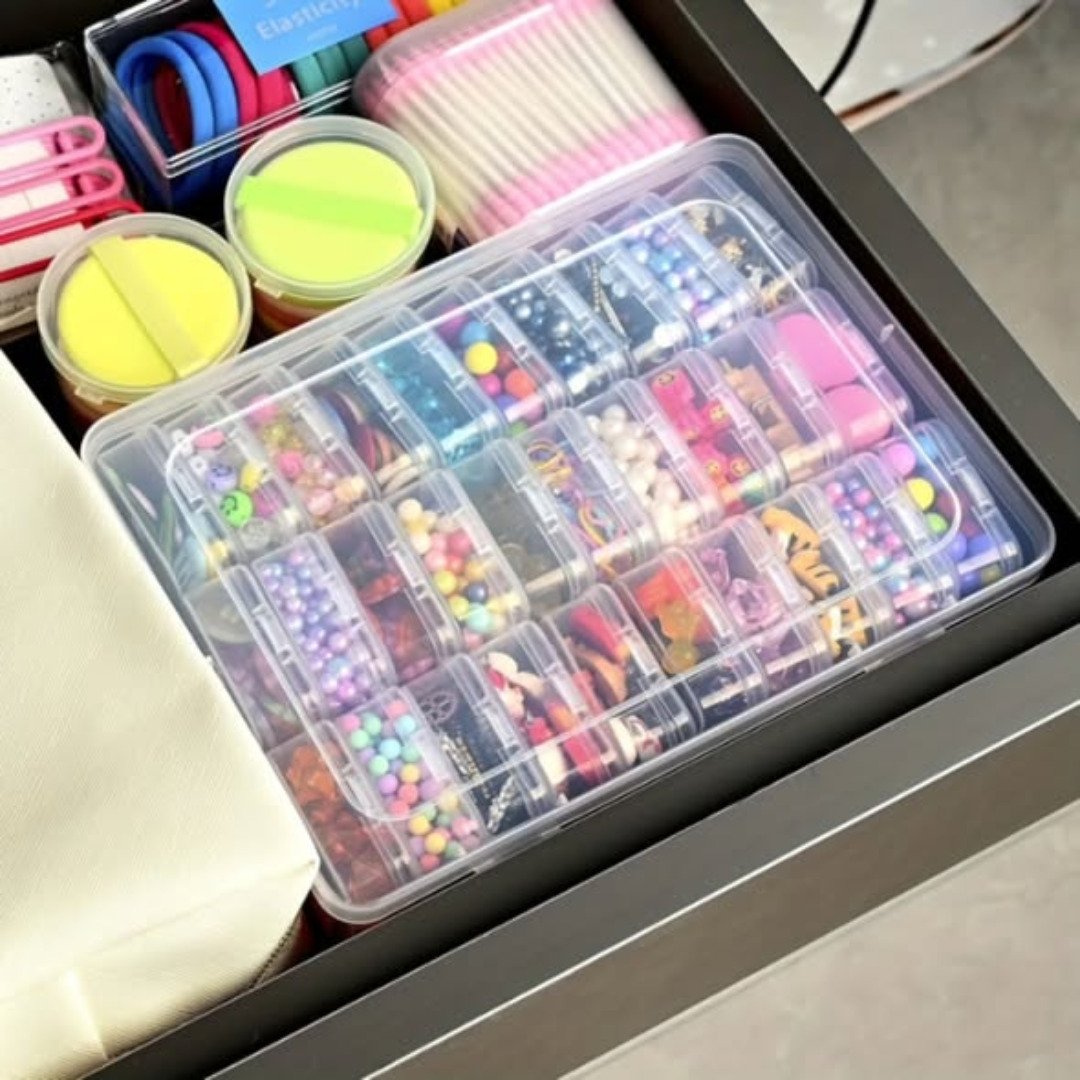 30 Grid Plastic Organizer Boxes